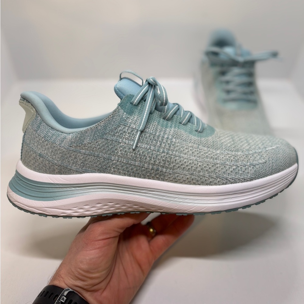 Orthofeet Women’s Size 12 Wide (D) Teal Walking Shoes Comfort Orthopedic Sneaker - Picture 11 of 12
